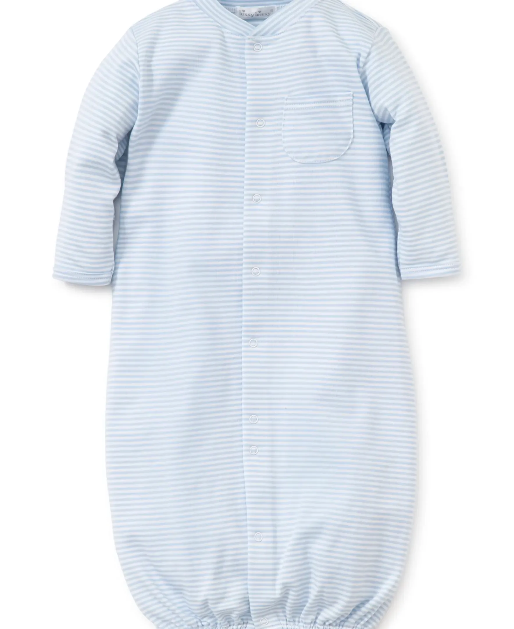 Kissy Kissy Simple Stripes Blue Convertible Gown> Convertible Gowns|Classic Collections