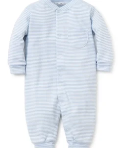 Kissy Kissy Simple Stripes Blue Playsuit> Playsuits|Rompers