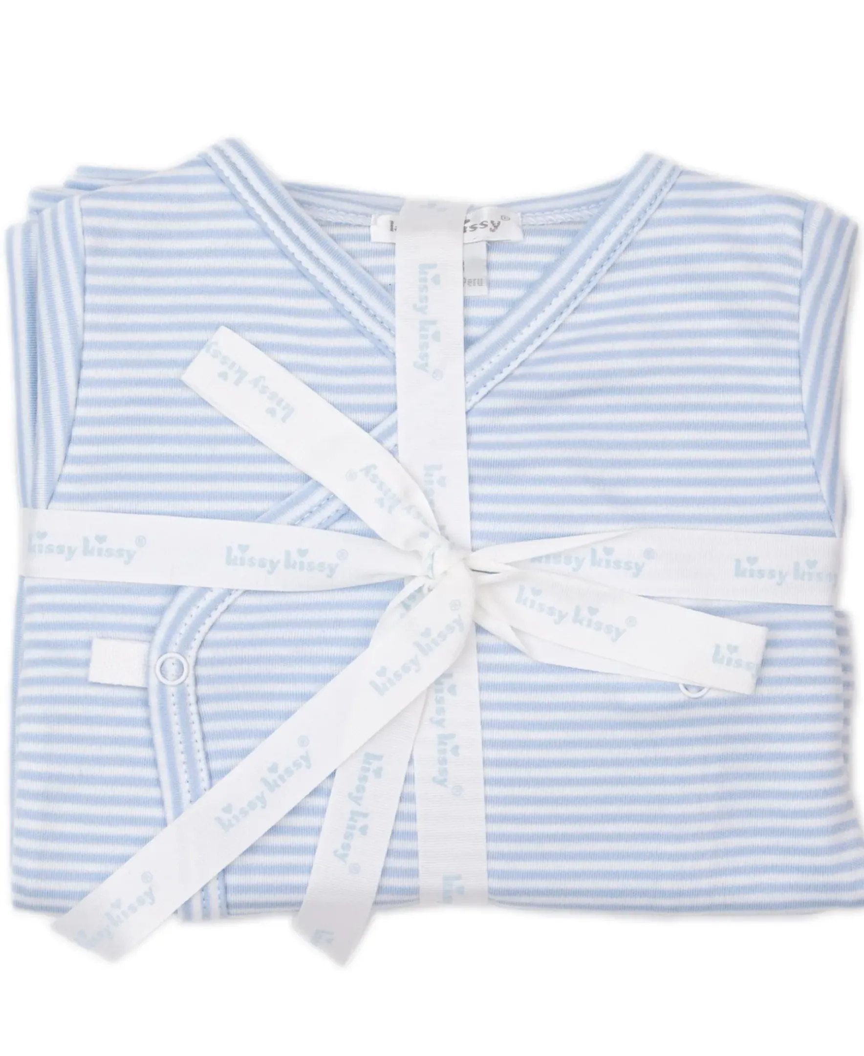 Kissy Kissy Simple Stripes Blue Take Me Home Bundle Set> Classic Collections