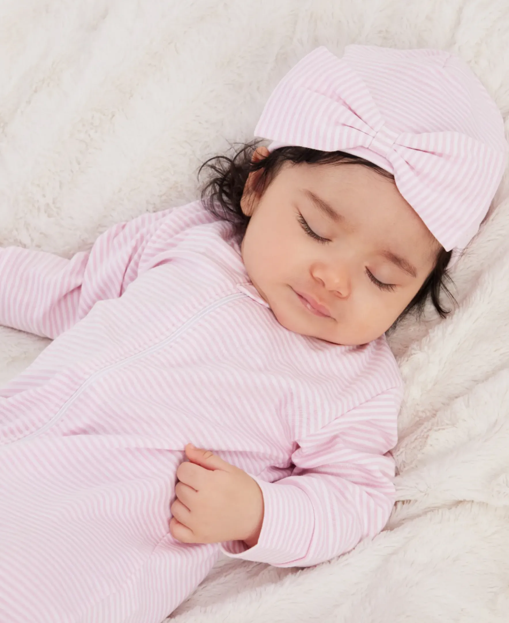 Kissy Kissy Simple Stripes Bow Hat> Hats|Classic Collections