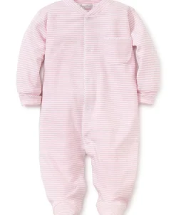 Kissy Kissy Simple Stripes Large Footie> Footies|Classic Collections