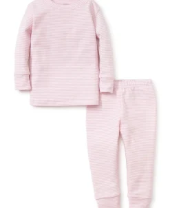 Kissy Kissy Simple Stripes Pink Pajama Set> Pajamas|Classic Collections