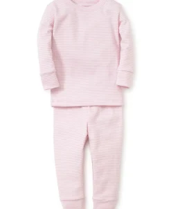 Kissy Kissy Simple Stripes Pink Pajama Set> Pajamas|Classic Collections