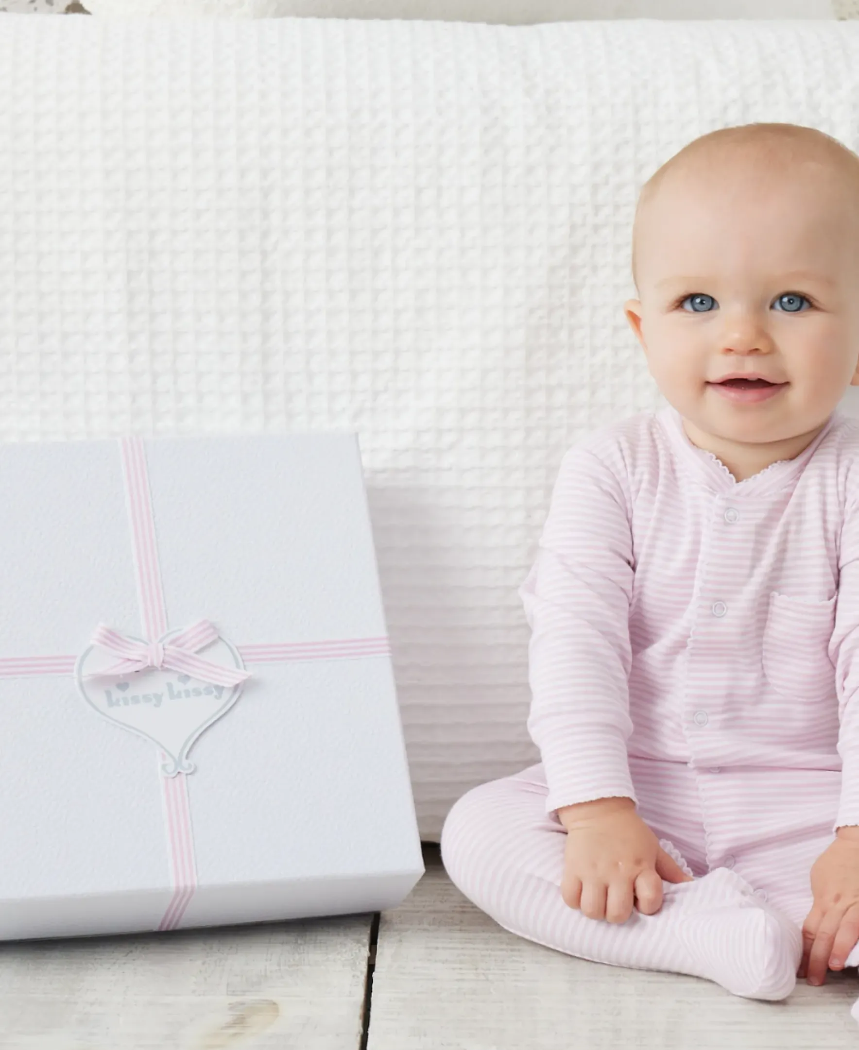 Kissy Kissy Simple Stripes 5PC Gift Set w/ Gift Box> Classic Collections