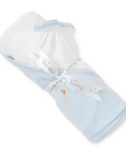 Kissy Kissy Sophie la girafe Blue Hooded Towel & Mitt Set> Hooded Bath Towels|Classic Collections