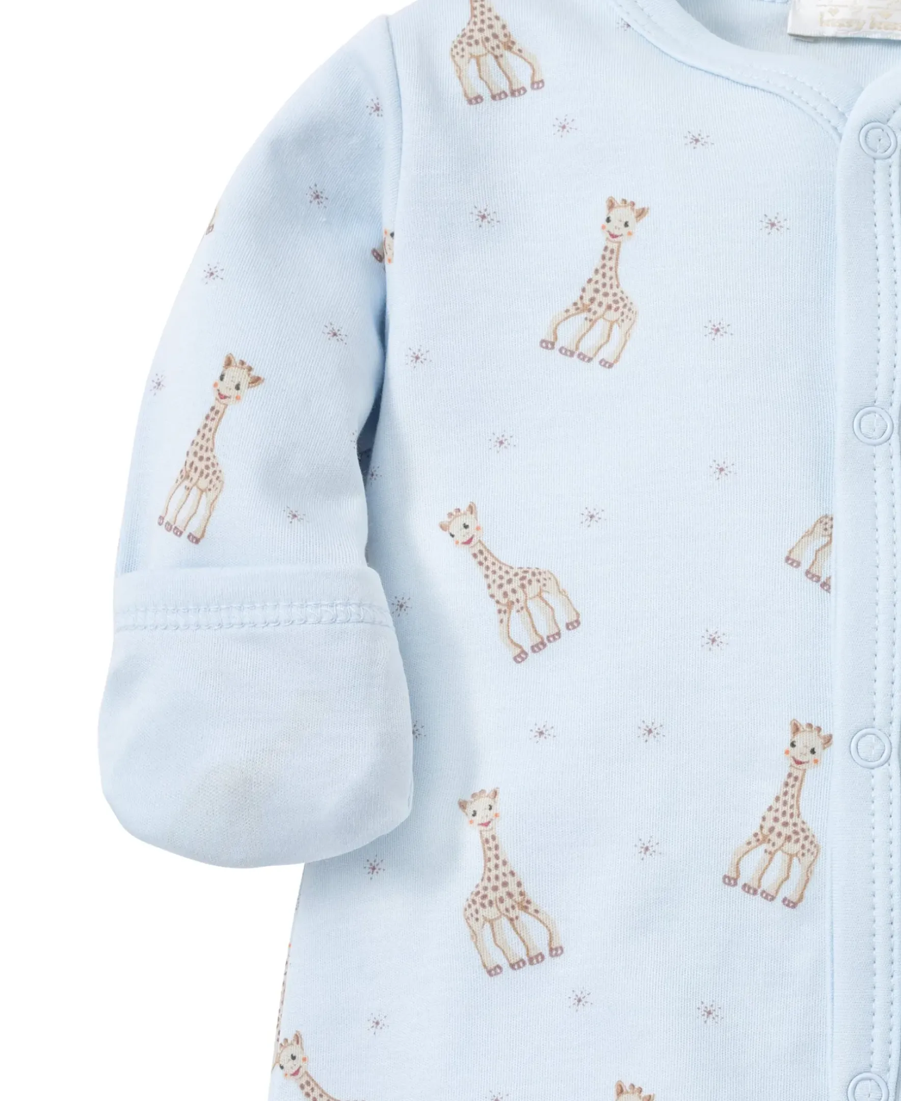 Kissy Kissy Sophie la girafe Blue Print Footie> Footies|Classic Collections