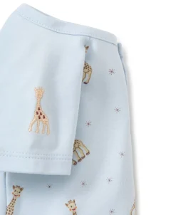 Kissy Kissy Sophie la girafe Blue Print Short Playsuit><noscript><img width=
