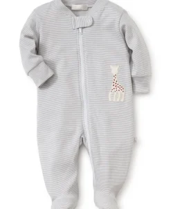 Kissy Kissy Sophie la girafe Zip Front Footie> Footies|Classic Collections