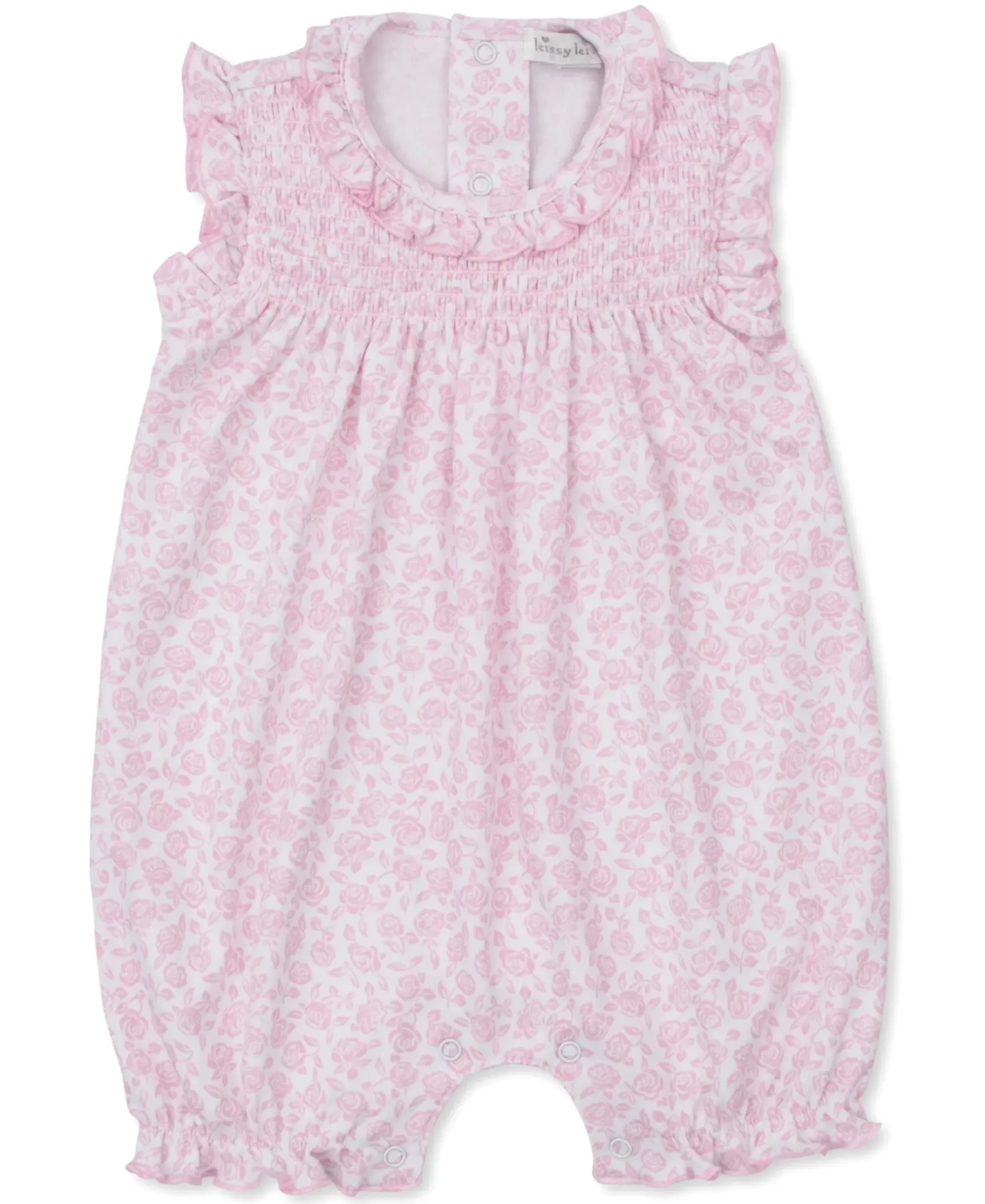 Kissy Kissy Summer Gardens Smocked Sleeveless Playsuit> Playsuits|Rompers