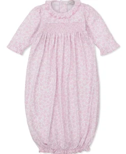 Kissy Kissy Summer Gardens Smocked Sack> Smocking + Hand Embroidery