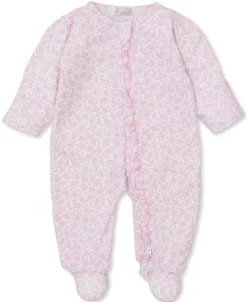 Kissy Kissy Summer Gardens Zip Footie> Footies|Pajamas