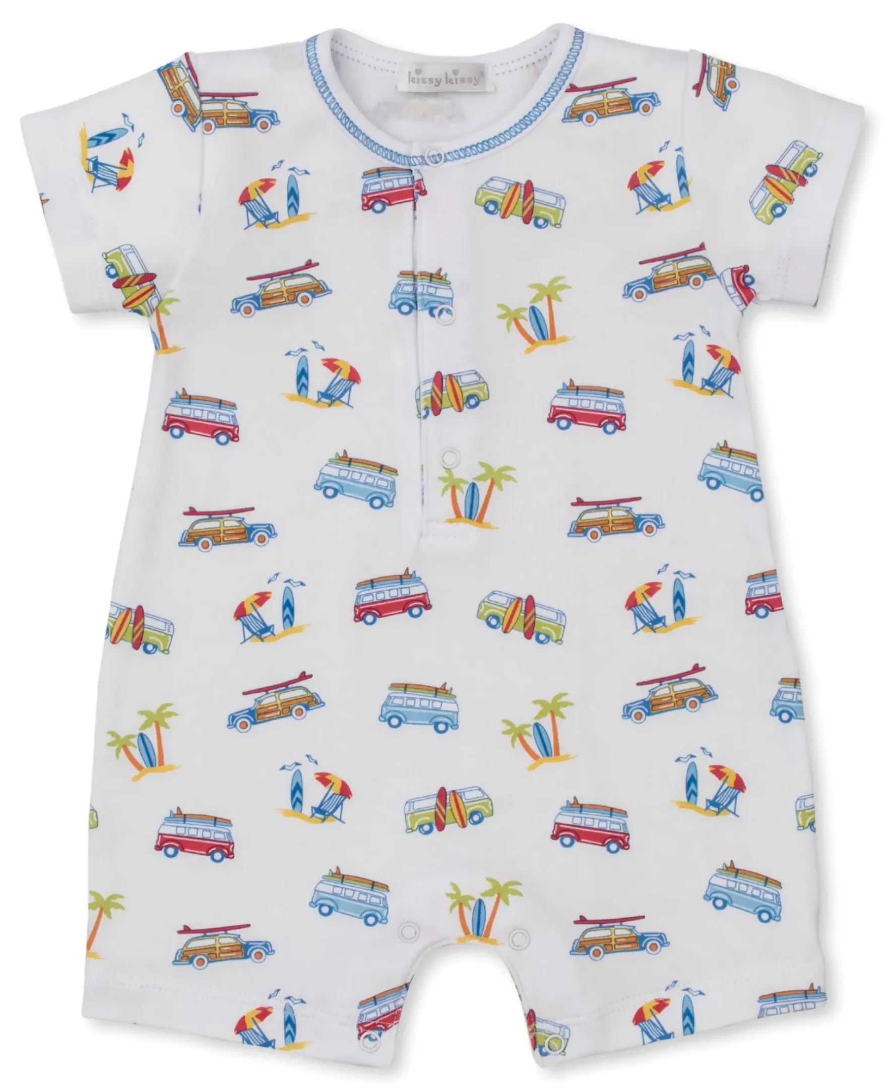 Kissy Kissy Surfing Vans Short Playsuit> Playsuits|Rompers