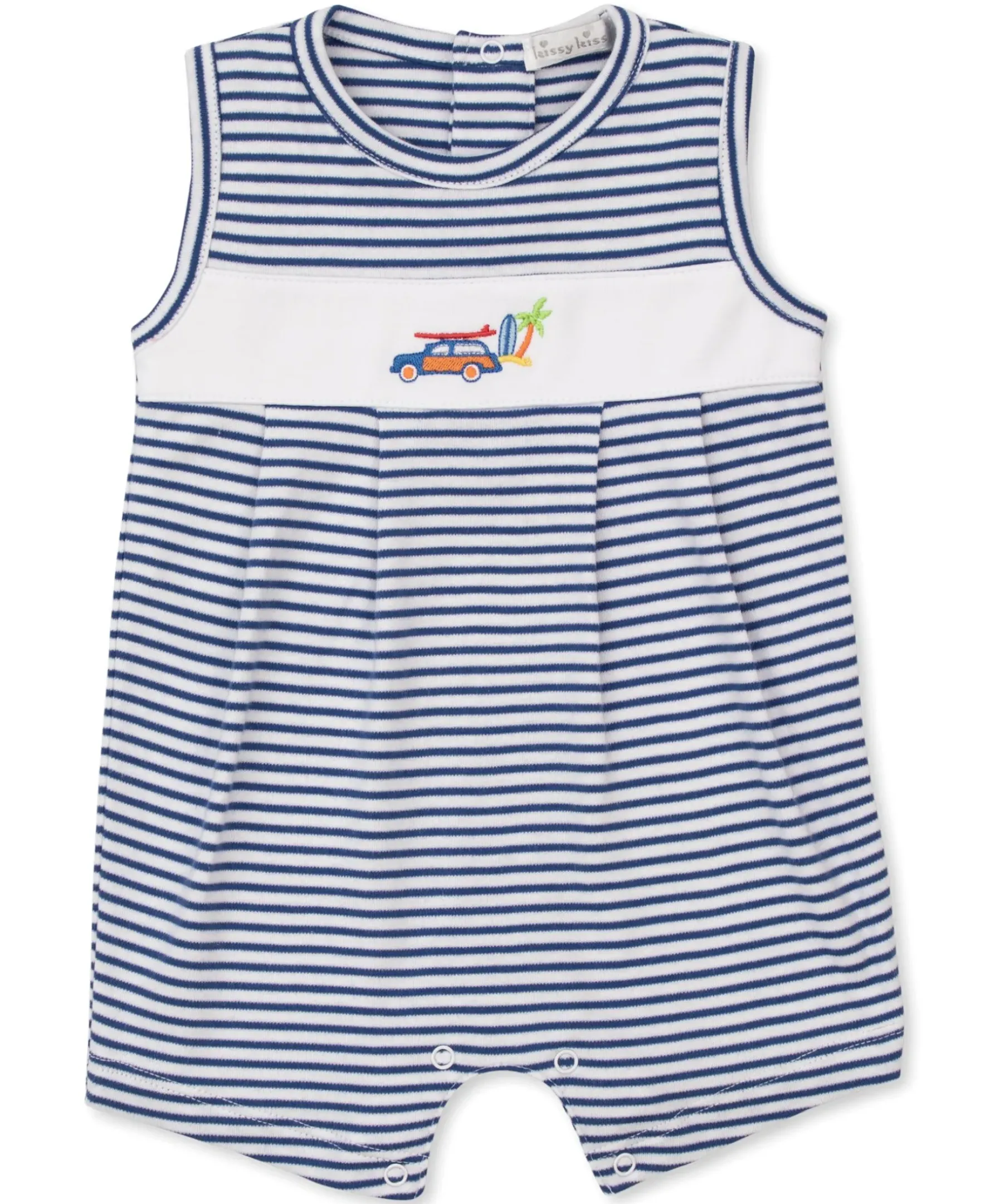 Kissy Kissy Surfing Vans Stripe Sleeveless Playsuit> Playsuits|Rompers