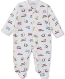 Kissy Kissy Surfing Vans Zip Footie> Footies|Pajamas