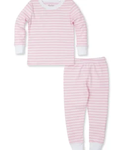 Kissy Kissy Team Stripes Pajama Set>Kids Pajamas|Pajamas
