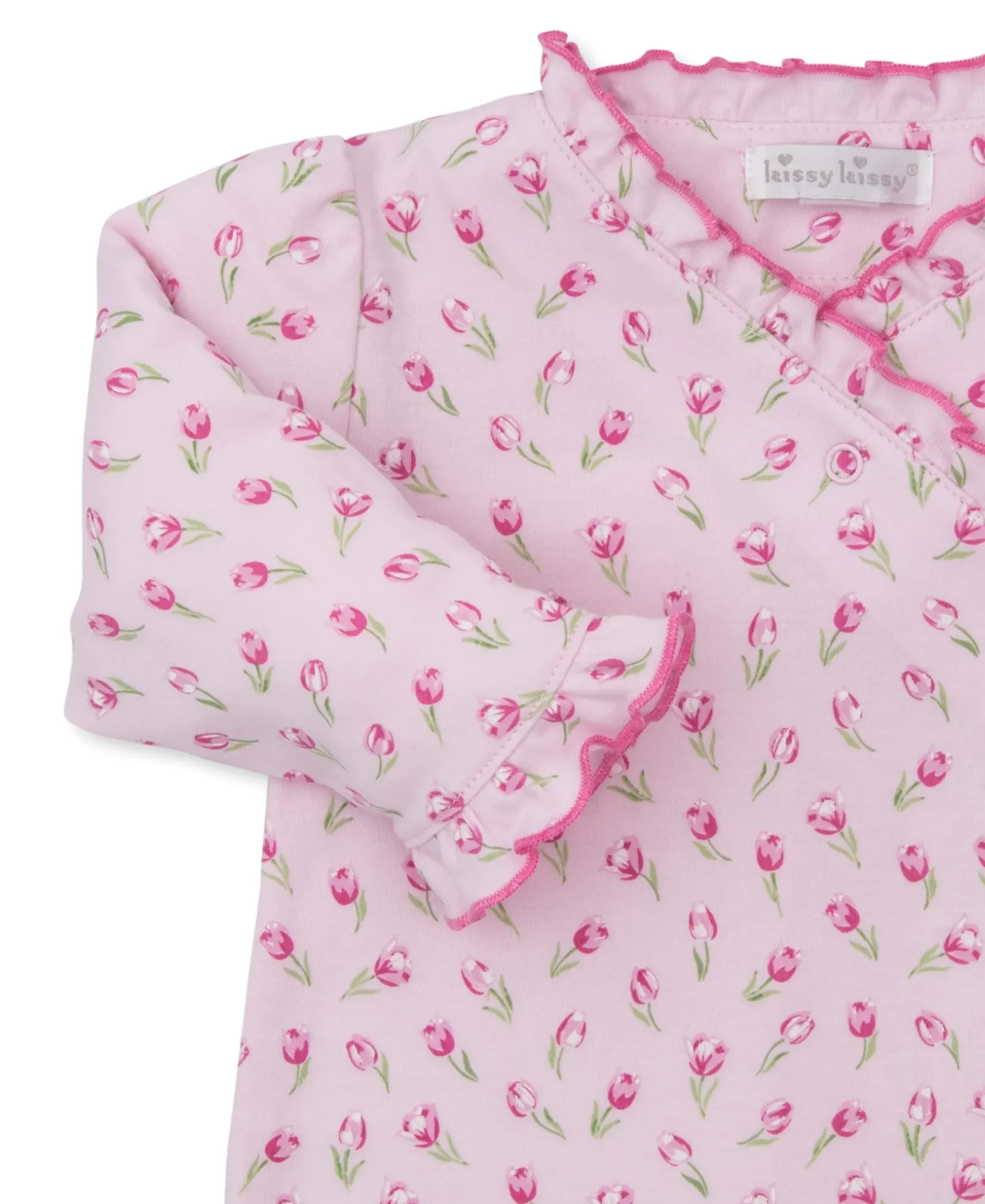Kissy Kissy Tulip Blossoms Footie> Footies