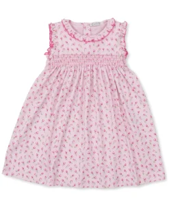 Kissy Kissy Tulip Blossoms Smocked Toddler Dress>Kids Dresses|Dresses + Bubbles