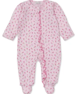 Kissy Kissy Tulip Blossoms Zip Footie> Footies|Pajamas