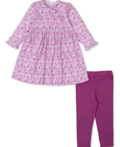 Kissy Kissy Unique Floral Toddler Dress Set>Kids Dresses|Pant Sets