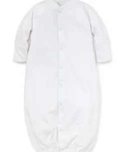 Kissy Kissy White/Blue Kissy Basics Conv. Gown> Convertible Gowns|White Basics