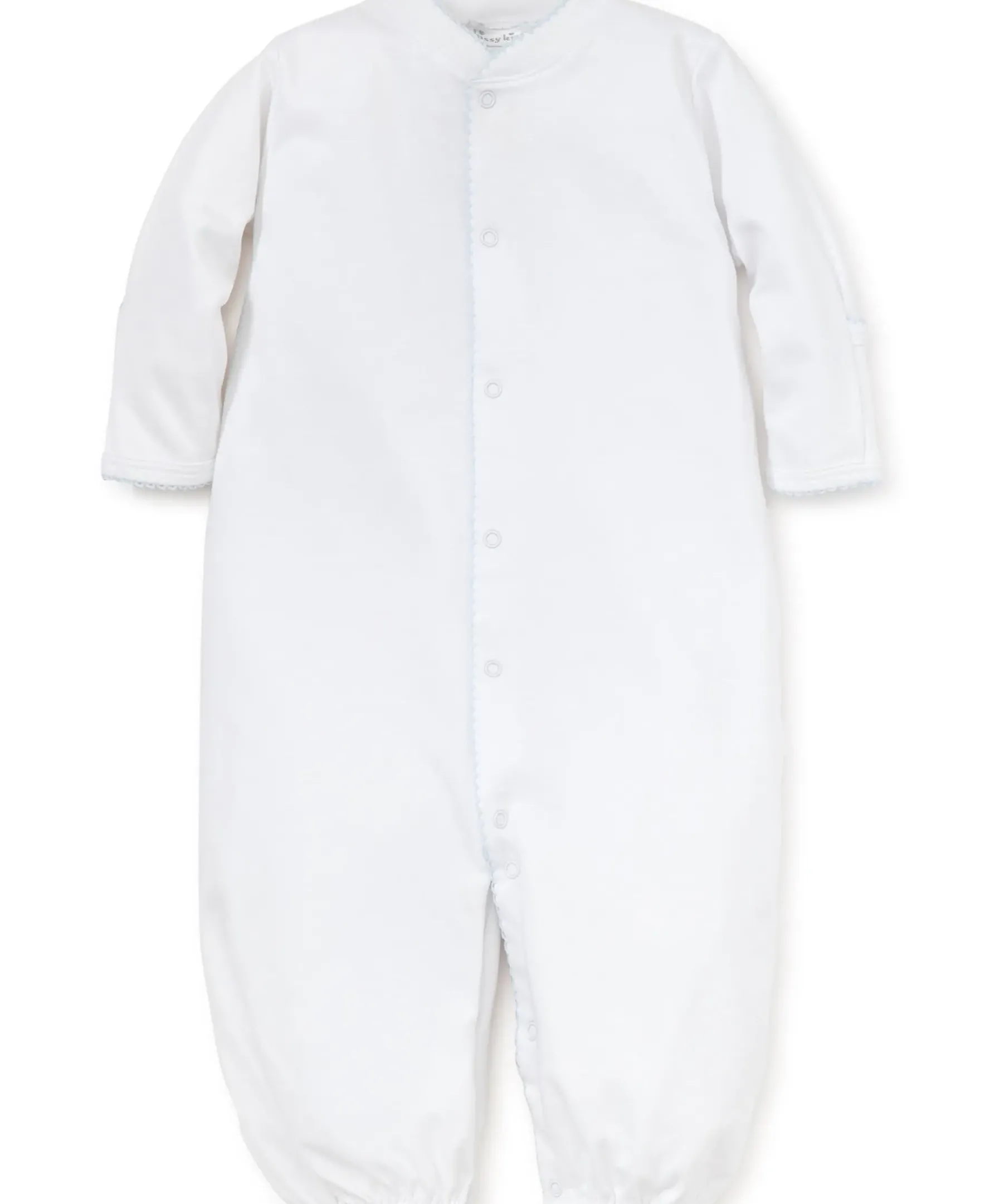 Kissy Kissy White/Blue Kissy Basics Conv. Gown> Convertible Gowns|White Basics