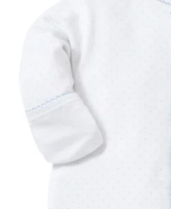 Kissy Kissy White/Blue New Kissy Dots Print Converter Gown><noscript><img width=