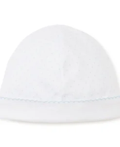 Kissy Kissy White/Blue New Kissy Dots Print Hat> Hats|White Basics