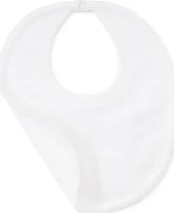 Kissy Kissy White Kissy Basics Bib> Bibs|White Basics