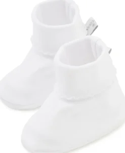 Kissy Kissy White Kissy Basics Booties> Booties|White Basics
