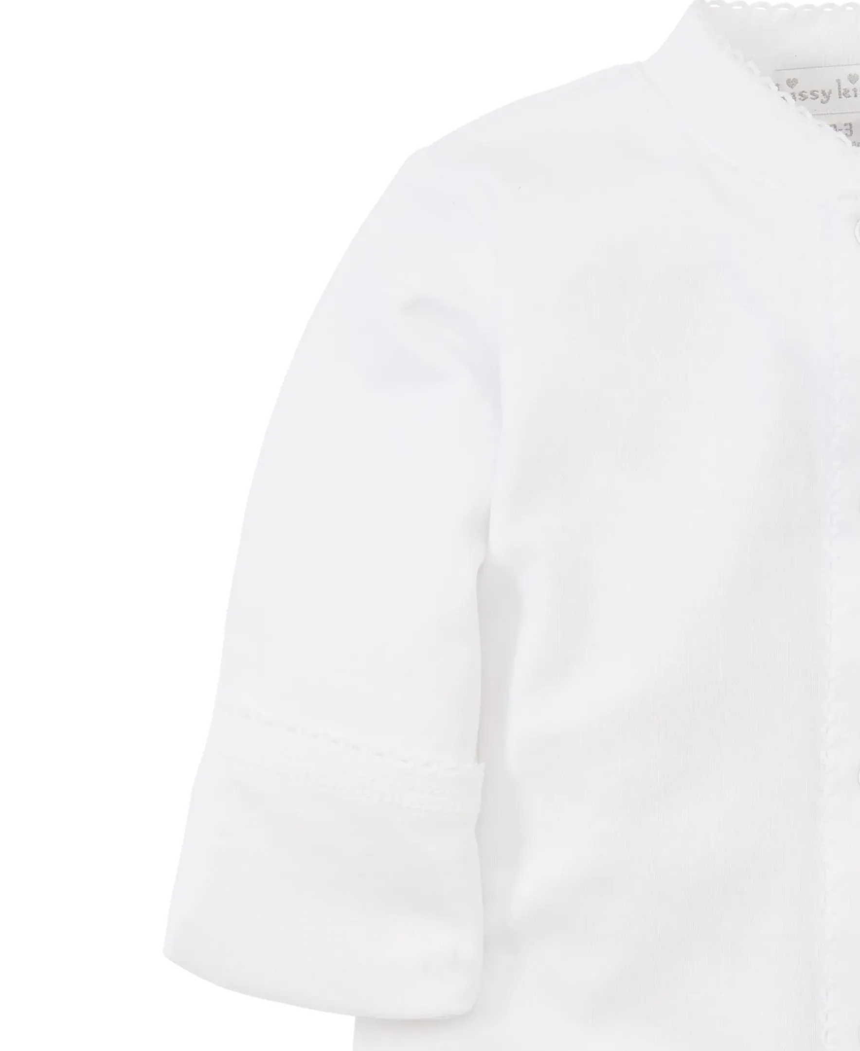 Kissy Kissy White Kissy Basics Footie> Footies|White Basics