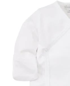 Kissy Kissy White Kissy Basics Long Sleeve Cross Tee> White Basics|Classic Collections