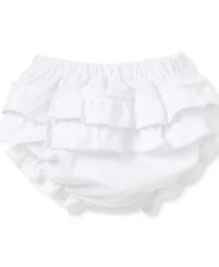 Kissy Kissy White Kissy Basics Ruffle Diaper Cover> White Basics|Classic Collections