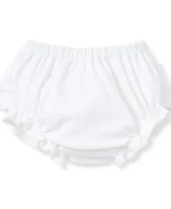 Kissy Kissy White Kissy Basics Ruffle Diaper Cover> White Basics|Classic Collections