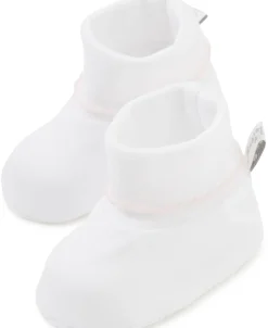 Kissy Kissy Kissy Basics Booties> Booties|White Basics