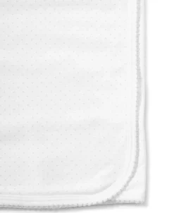 Kissy Kissy New Kissy Dots Print Blanket> Blankets|White Basics