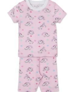 Kissy Kissy Zebras Summer Fun Short Toddler Pajama Set>Kids Pajamas|Pajamas