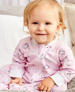 Kissy Kissy Zebras Summer Fun Zip Footie> Footies|Pajamas